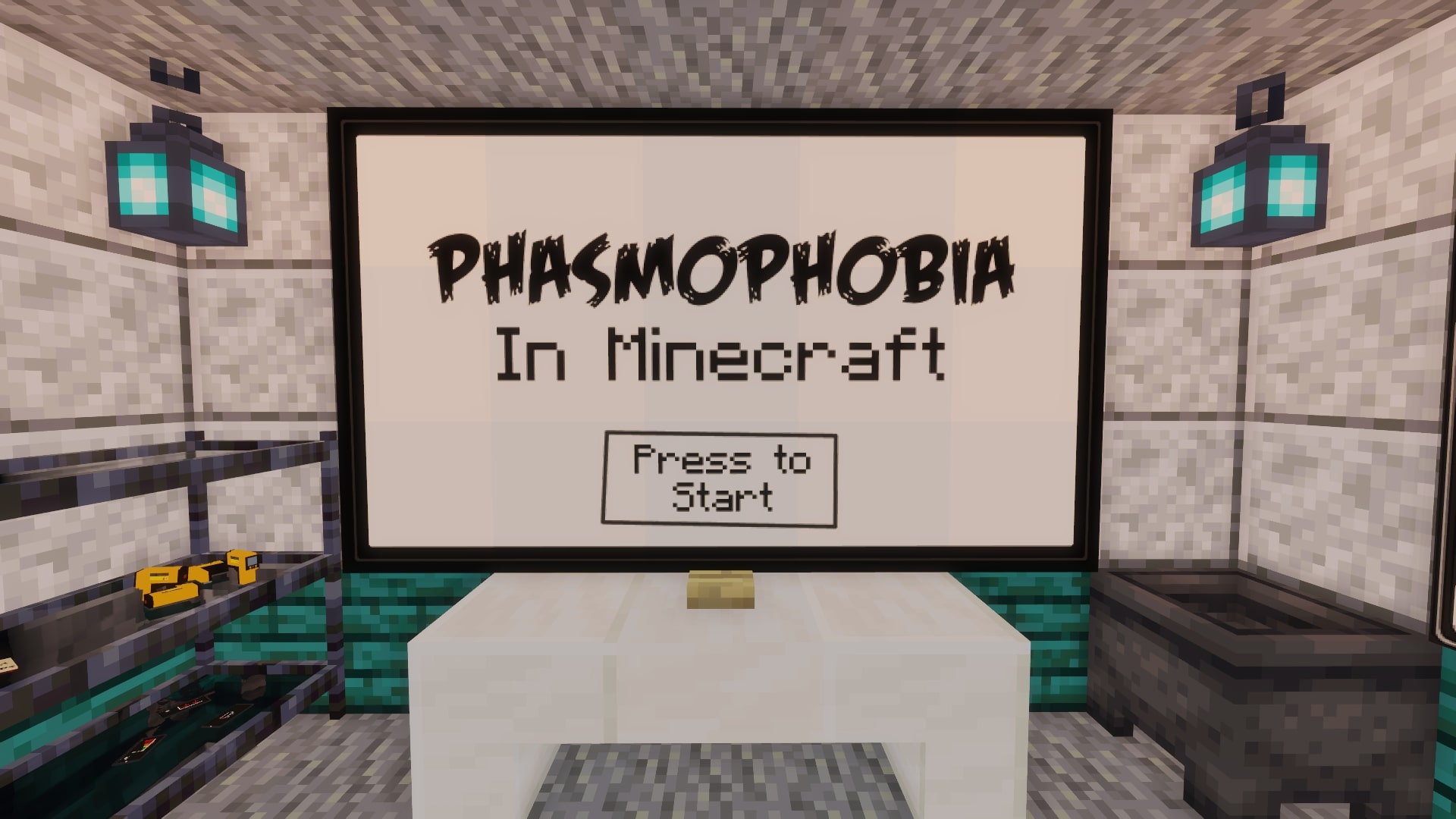 Phasmophobia minecraft inside фото 6