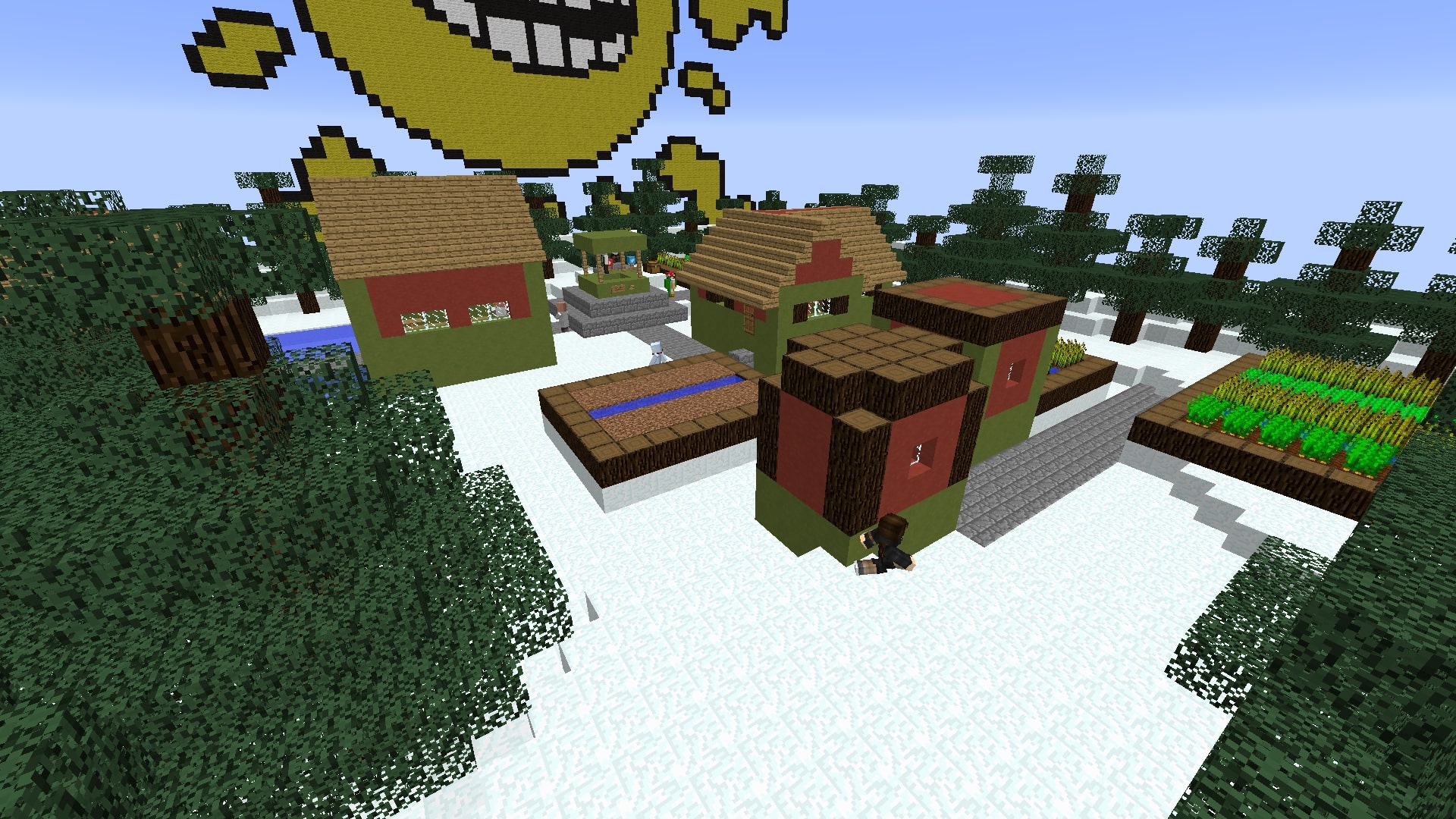 A Winter House Minecraft Map